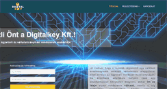 Desktop Screenshot of digitalkey.hu